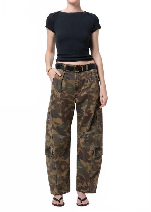 CITIZENS OF HUMANITY Pants - NEW CITIZENS OF HUMANITY flight cargo pant in camo